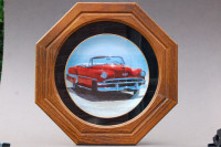 1954 Chevrolet Convertible Numbered Collector's Plate- Framed