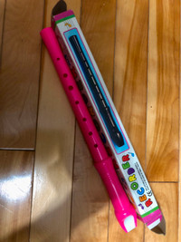Recorder for Kids in plastic in pink