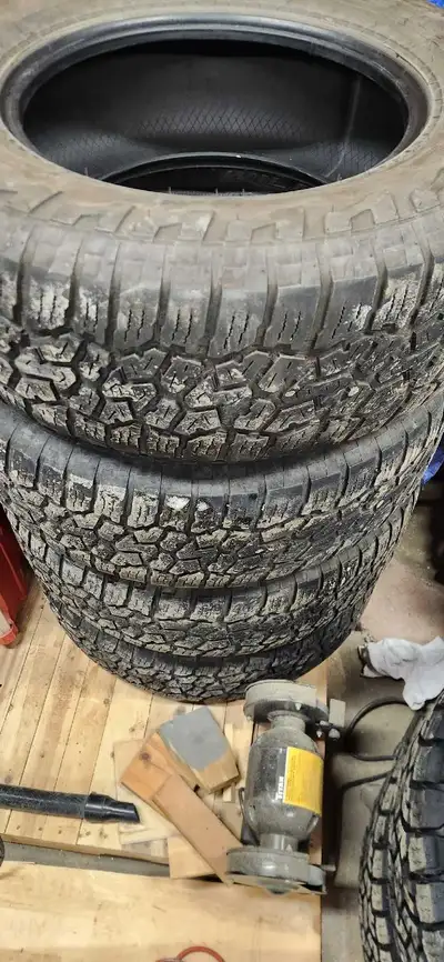 Off of 23 toyota tundra, used for two summer seasons only, never had a puncture, no damage. Definite...