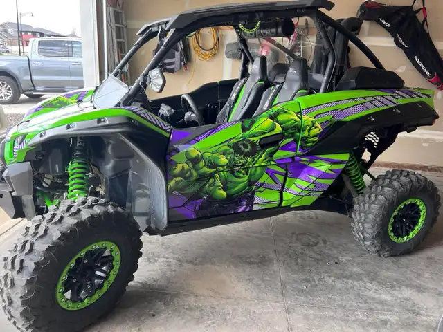 2020 Kawasaki KRX 1000 – Incredible Hulk Edition in ATVs in Red Deer - Image 2