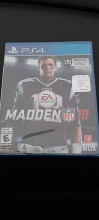 Brand New PS4 Madden NFL 18 sealed