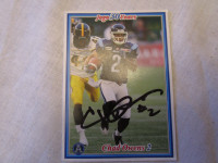 Autographed CFL Football Cards