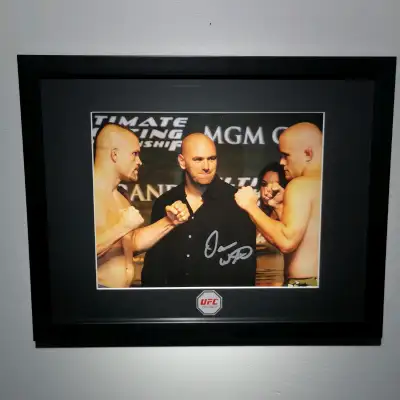 Dana White autographed, View more