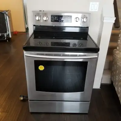 Samsung Electrical Stove NE595R0ABSR, self cleaning, View more