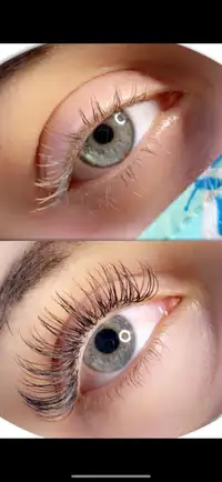 Eyelashes extensions promo 