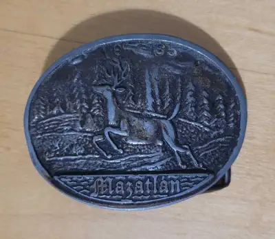 Mazatlan belt buckle in good condition. Pick up is out near the esso on garven road, details will be...