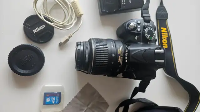 Nikon D3100 DSLR + 18–55mm NIKKOR Lens — Photography Starter Kit