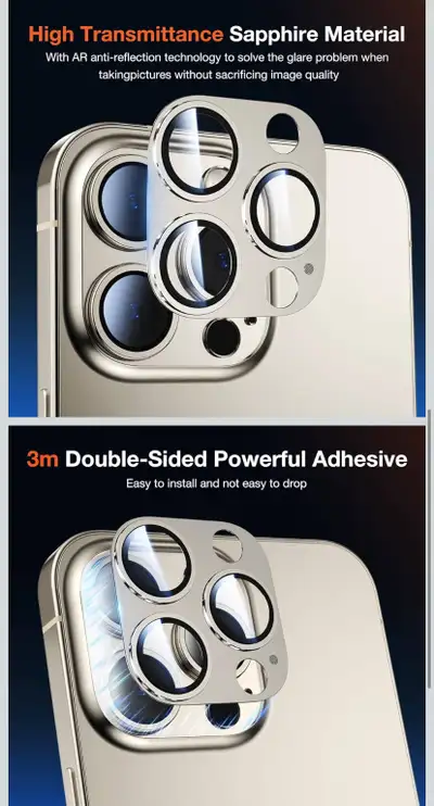 iPhone 14 Pro Max Lens Protector, View more