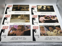 Original Scarface 1983 Vintage US Mint Lobby Card Set of 8