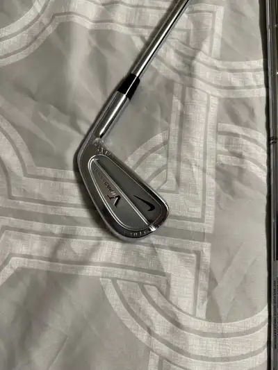 Have a brand new Nike VR forged 3 iron still in plastic has original grip. Has Dynamic Gold S300 sha...