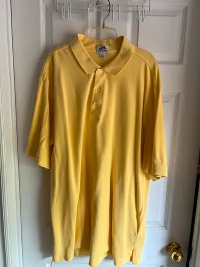 Mens yellow cotton Polo Size XXL Pickup in Dundas close to Hamilton
