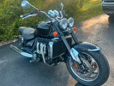 This bike is in excellent condition just totally serviced. New inspection. Brand new tires. Very fas...