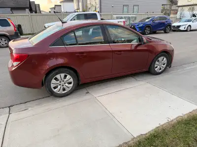 2012 chevy cruze 1.5 auto full option remote start albert active status no rust 173000km