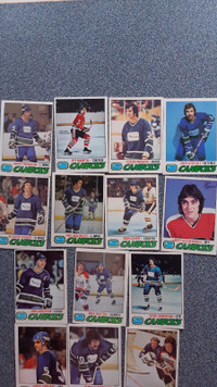 1977-78 O-PEE-CHEE Vancouver Canucks 14 basic Cartes hockey card