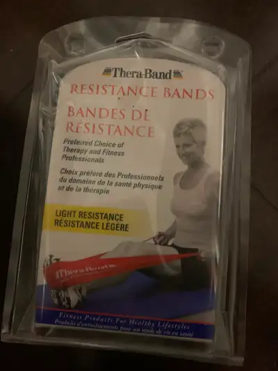 Thera-Band latex exercise band can be used independently, View more