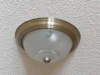 Flush Mount 2-bulb ceiling light fixture - NW Hawkwood