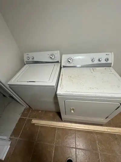 Amana Washer and Dryer, View more