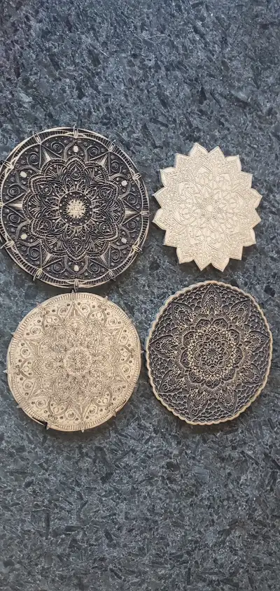 Custom laser cut coasters, View more