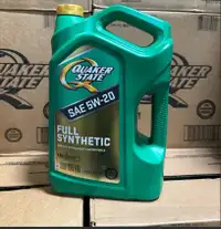 Quaker State Full synthetic engine oil 5w-20