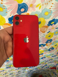 iPhone 11 64 GB Red Great Shape 85% Battery
