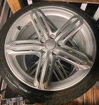 19” Original Audi rims and tires