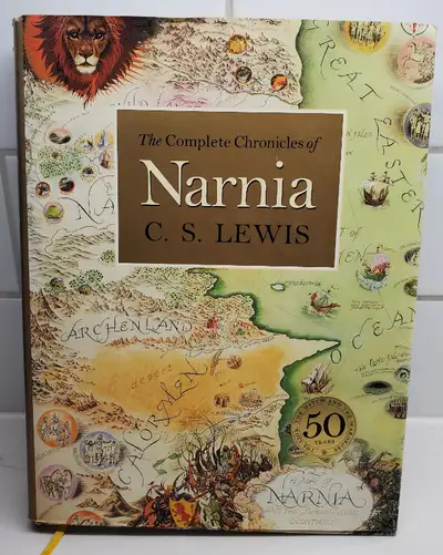 The Complete Chronicles of NARNIA by C.S Lewis SIGNED By Douglas Gresham All seven tales in The Chro...