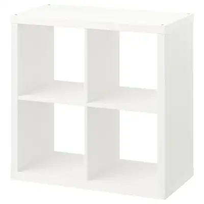 IKEA KALLAX shelf units x3 (1 has 4 drawers), View more