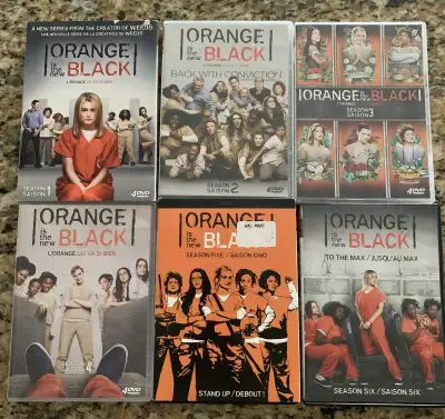 Orange Is The New Black DVDs - Seasons 1 to 6, View more
