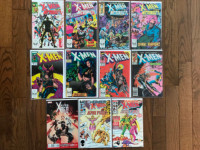 Eleven X-Men Comic Books Together