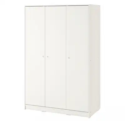 IKEA 3-Door Wardrobe – White – $200, View more