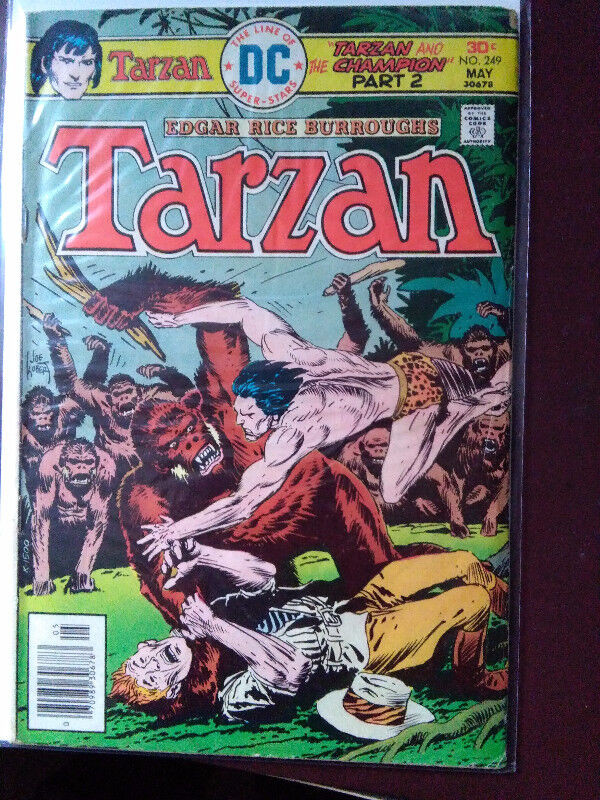 TARZAN DC # 249 - MAY 1976 dans Bandes dessinées  à Ville de Montréal