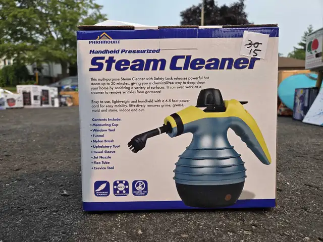 Paramount Handheld Pressurized Steam Cleaner