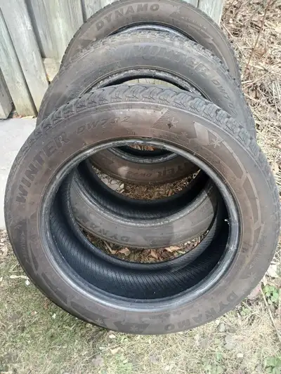 205 55 16, I have three in very good condition winter tires a few years left on the treads reasonabl...