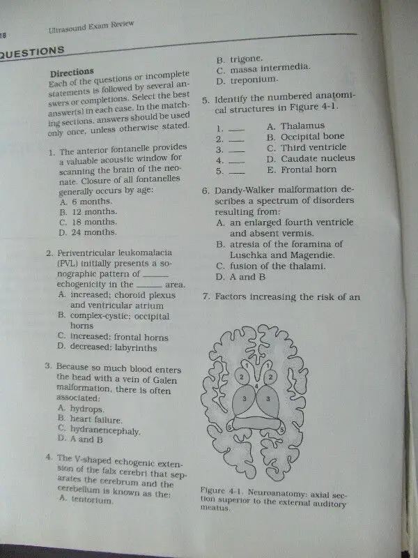 Different Ultrasound exam reviews, Questions and answers in Textbooks in City of Toronto - Image 6