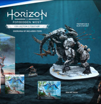 SEALED Horizon Forbidden West Collectors Edition Bundle PS5 Ps4