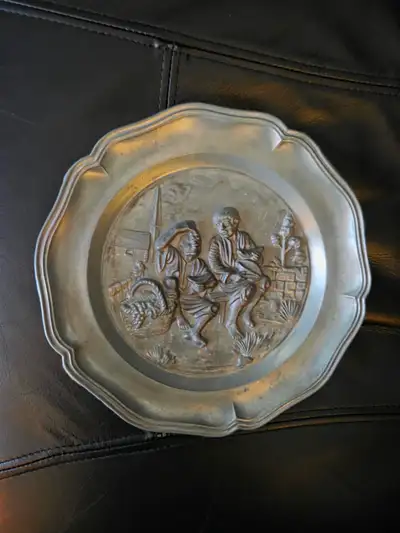 Pewter Decorative Wall Plater, View more