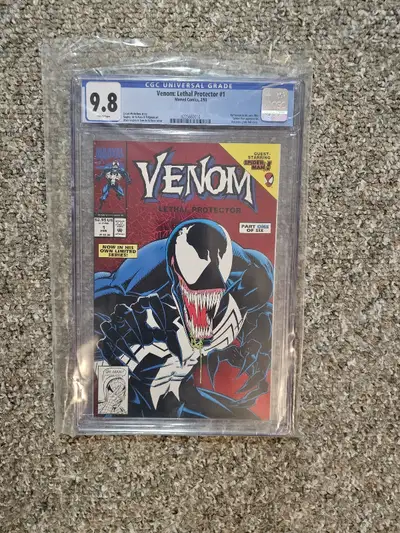 Venom lethal protector #1 cgc 9.8, View more