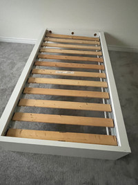 Single bed frame with sled $40