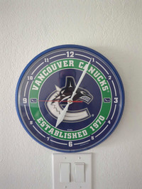 Vancouver Canucks clock