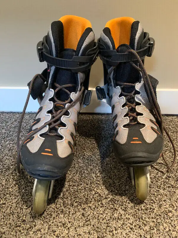 Rollerblade Evo 6.1 inline skates rollerblades mens size 10 in Skates & Blades in Winnipeg - Image 4
