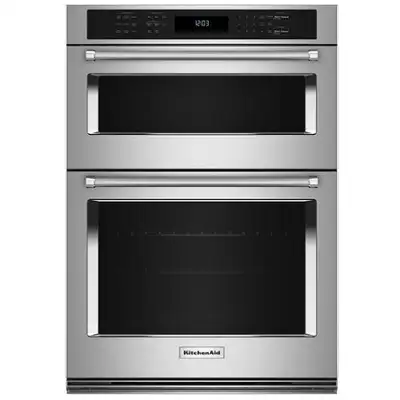 KitchenAid 27" Built-In Wall Oven & Microwave Combo, View more