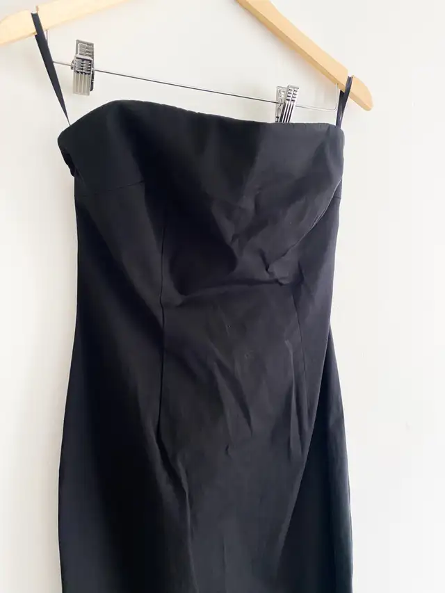 J. Crew Black Strapless Midi Dress in Women's - Dresses & Skirts in Kitchener / Waterloo - Image 7