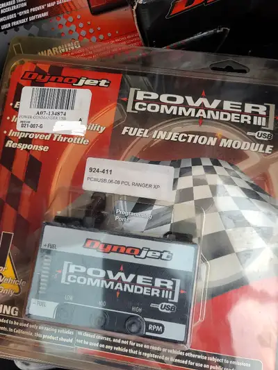 PRIVATE SALE. BRAND NEW UNUSED Dynojet Power Commander 3 924-411 for 2006-2008 Polaris Ranger XP . P...