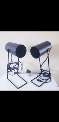 Structube ARTA Set of Table Lamps - Black 