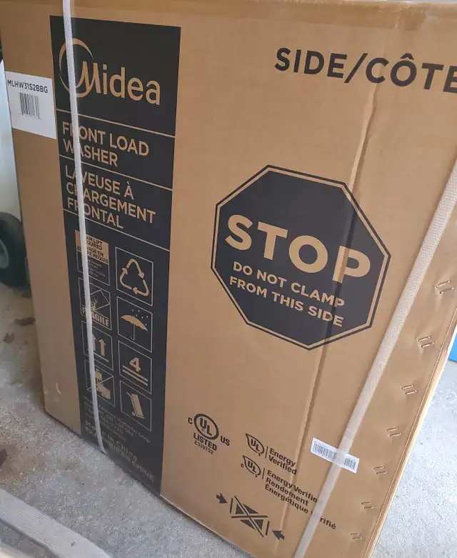 Brand New Midea 3.1 cu. ft. Front Load Washer with Quick Wash in Washers & Dryers in Oakville / Halton Region - Image 4