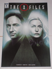 IDW X-Files#1 (2016) Scully and Mulder! comic book