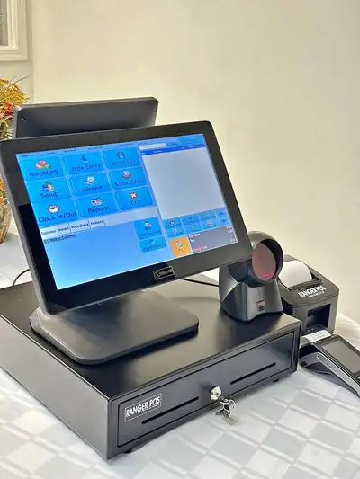 Advanced POS (Point of sale) system or Cash register designed to meet the unique needs of your pizza...