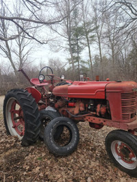 4 farmall H tractors 