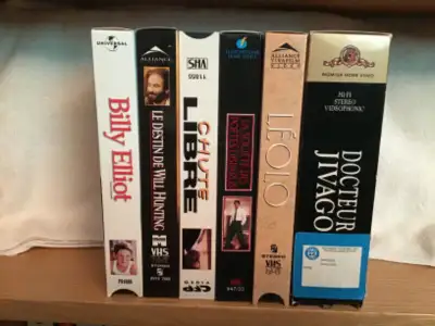 Cassettes video VHS - films - documentaires, View more