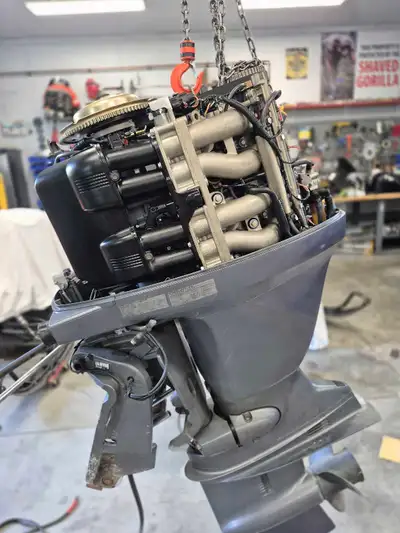 YAMAHA 115 HP 4 STROKE WITH GAUGES AND CONTROLS, View more